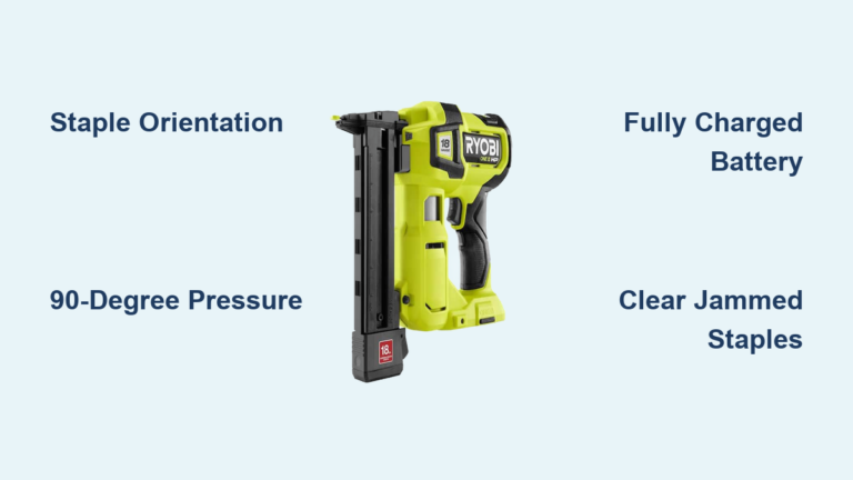 How to Fix Ryobi Stapler Not Firing