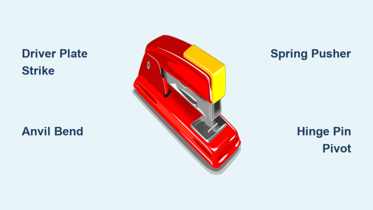 How a Stapler Works: Simple Guide