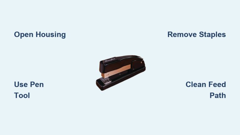 How to Fix a Jammed Swingline Stapler