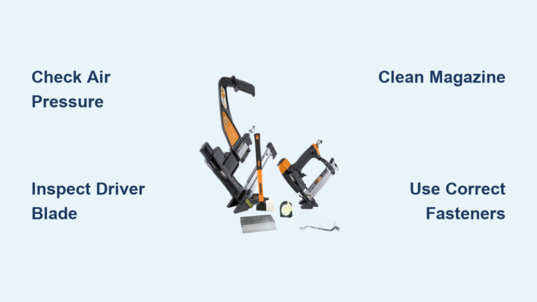 Freeman Floor Nailer Troubleshooting Guide