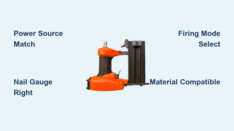 Nailer Buying Guide: Choose the Right One