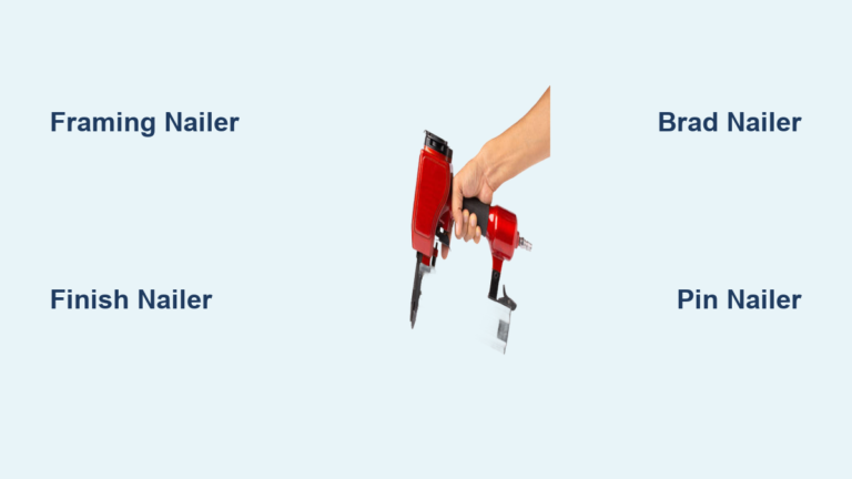 Nailer Gun Types: A Quick Guide