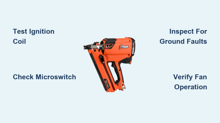 Paslode Nailer Flashing Green Light: What It Means