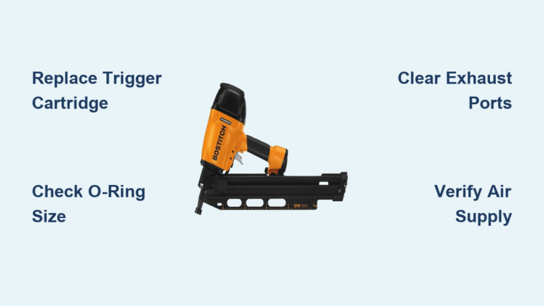 Fix Bostitch Framing Nailer Not Firing