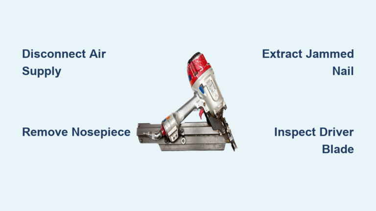 Fix Framing Nailer Jammed Issue