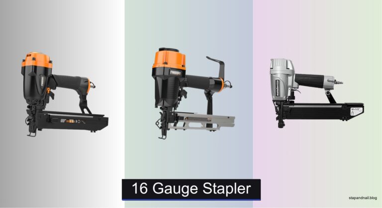8 Best 16 Gauge Staplers of 2026