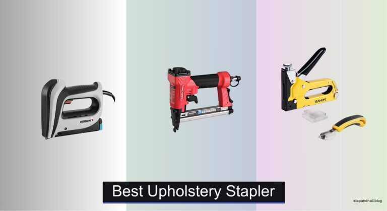 8 Best Upholstery Staplers of 2026