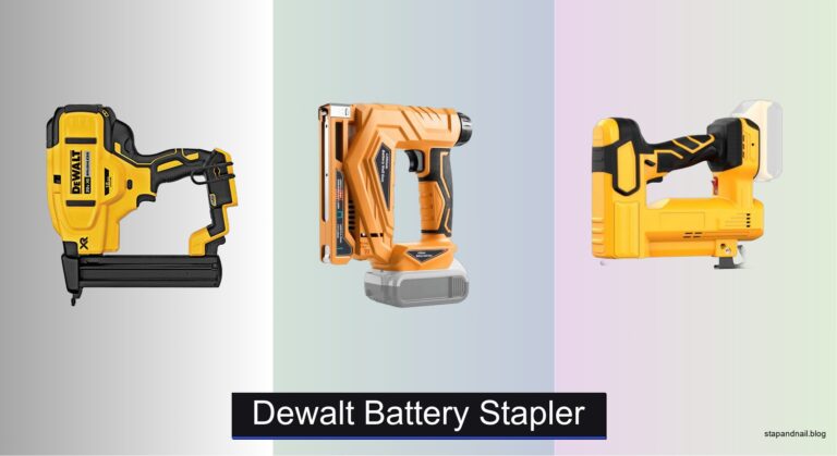6 Best DeWalt Battery Staplers of 2026