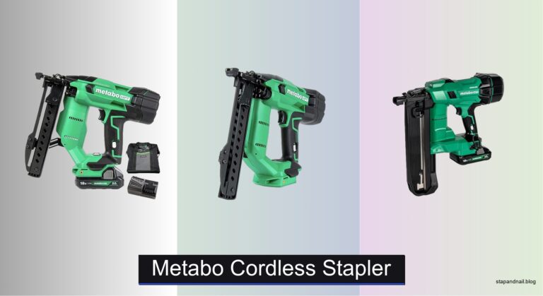 4 Best Metabo Cordless Staplers of 2026