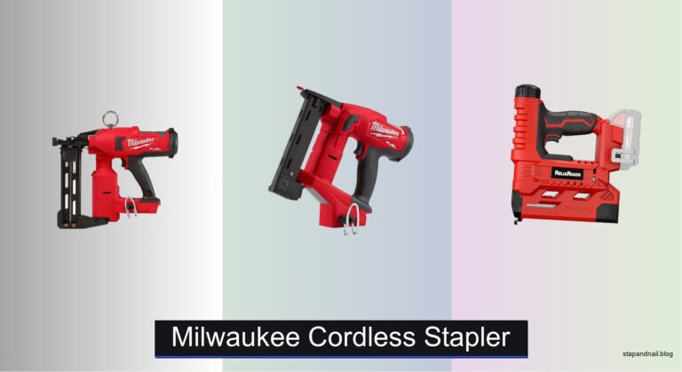 6 Best Milwaukee Cordless Staplers of 2026