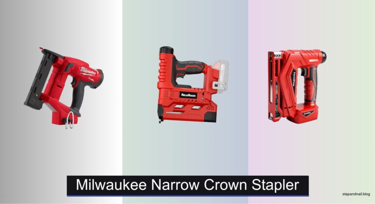4 Best Milwaukee Narrow Crown Staplers of 2026
