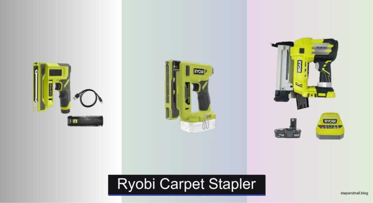 3 Best Ryobi Carpet Staplers of 2026